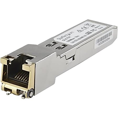StarTech.com Juniper RX-GET-SFP Compatible SFP Module - 1000Base-T Fiber Optical Transceiver (RXGETSFPST)