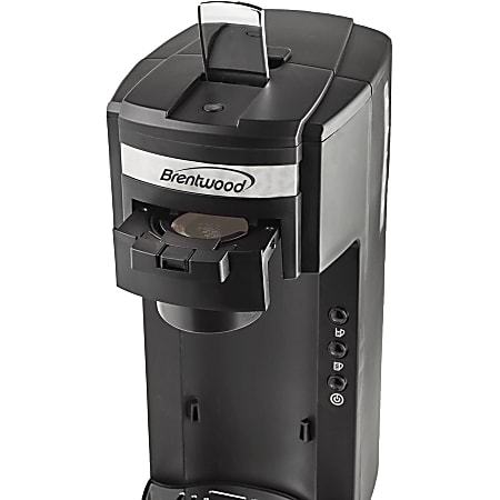 Brentwood Appliances 12-Cup Black Coffee Maker with 4 oz. Coffee