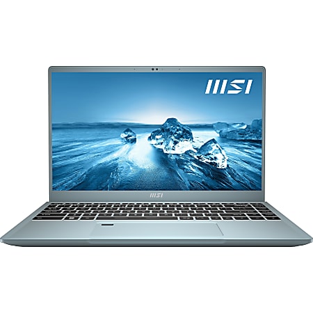 MSI Prestige 14 Prestige 14 A12SC-010 14" Notebook - Intel Core i5 i5-1240P 1.20 GHz - 16 GB RAM - 512 GB SSD - Blue Stone - Windows 11 Home - NVIDIA GeForce GTX 1650 with 4 GB