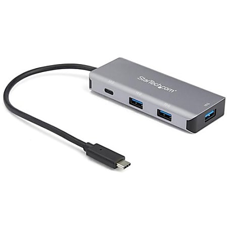 StarTech.com 4 Port USB C Hub to 3x