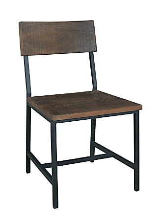 Coast to Coast Woodbridge Dining Chairs, Brown, Set Of 2 Chairs
