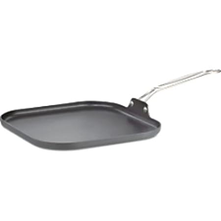 Cuisinart Steel Nonstick Square Griddle, 11", Silver