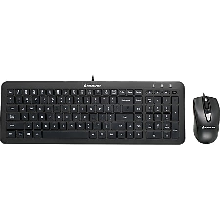 IOGEAR Quietus Desktop - Low Profile Keyboard and Mouse Combo