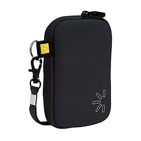 Case Logic® Neoprene Compact Camera Case, Black