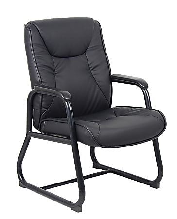 Boss Office Products Chairs@Work Guest Chair, Black