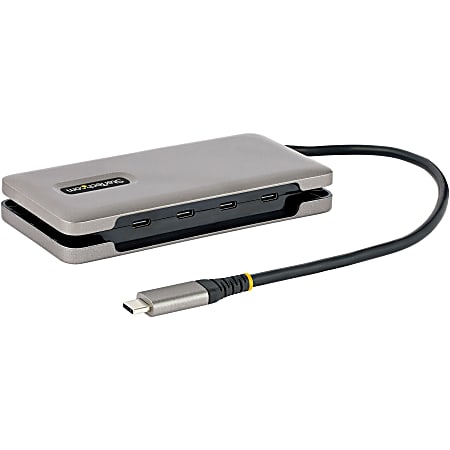 StarTech.com 4-Port USB-C Hub, USB 3.1 10Gbps, 100W