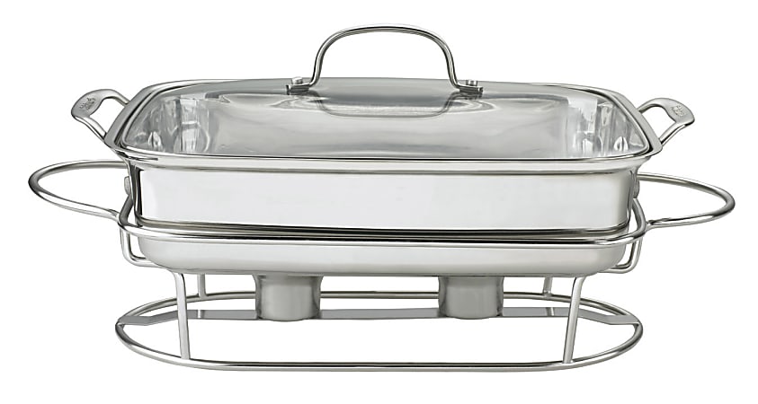 Cuisinart™ Classic Entertaining Rectangular Buffet Server, 5 Qt, Silver