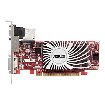 Asus EAH5450 SILENT/DI/1GD3(LP) Radeon 5450 Graphic Card - 650 MHz Core - 1 GB DDR3 SDRAM - PCI Express 2.1