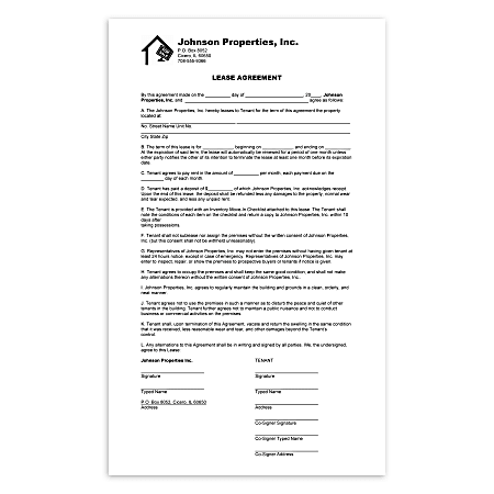 Custom Carbonless Business Forms, Create Your Own, Black or Blue Ink, 2-Part, 8 1/2” x 14”, Box Of 250