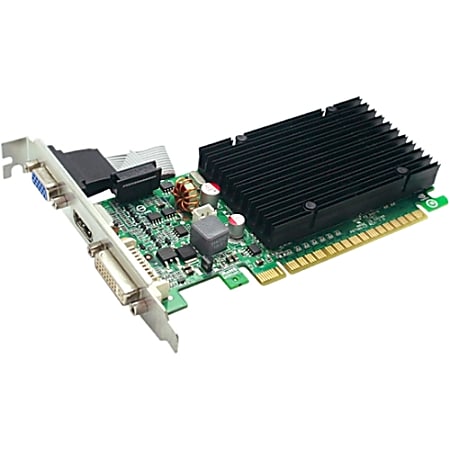 EVGA NVIDIA GeForce 210 Graphic Card - 1 GB DDR3 SDRAM - 2560 x 1600 Maximum Resolution - 520 MHz Core - 64 bit Bus Width - HDMI - VGA - DVI