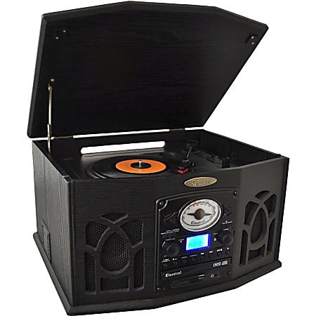PyleHome PTCDS7UIB Record/CD/Cassette Turntable