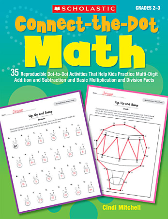 Scholastic Connect-The-Dot Math Activity Book