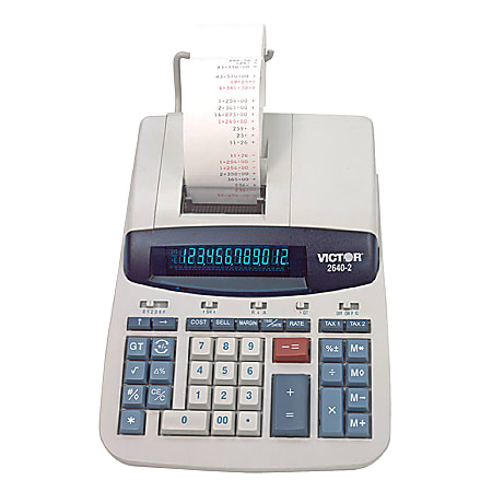 超人気ブティック Victor 2640 2 Heavy Duty Commercial Calculator - Office Depot その他