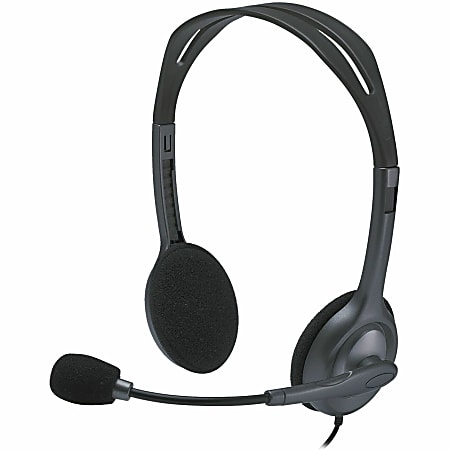 Logitech H111 Stero Headset - Stereo - Mini-phone (3.5mm) - Wired - 20 Hz to 20 kHz - Over-the-head - 981000999