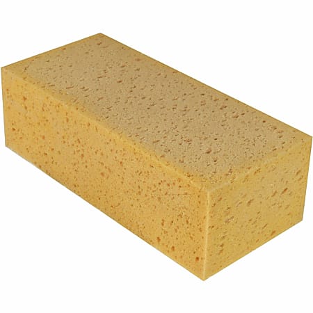 Unger The Sponge - 1 Each - Cellulose, Foam Rubber - Yellow