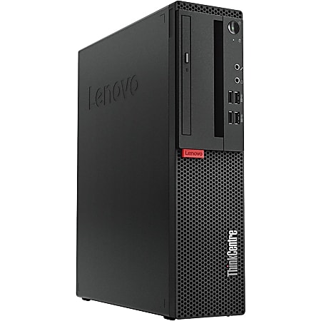 Lenovo ThinkCentre M710s 10M7000QUS Desktop Computer - Intel Core i5 7th Gen i5-7400 3 GHz - 8 GB RAM DDR4 SDRAM - 256 GB SSD - Small Form Factor - Black - Windows 10 Pro 64-bit - Intel HD Graphics 630 - DVD-Writer - English Keyboard