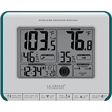 La Crosse Technology Wireless Weather Station - Weather Station200 ft - Desktop
