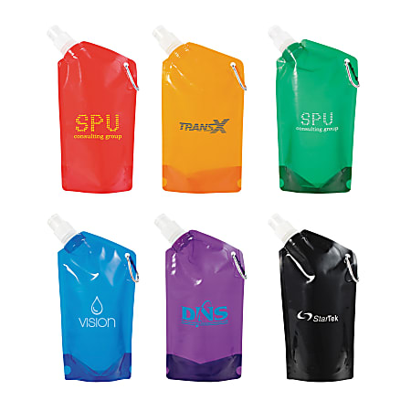 Cabo Water Bag With Carabiner, 20 Oz.
