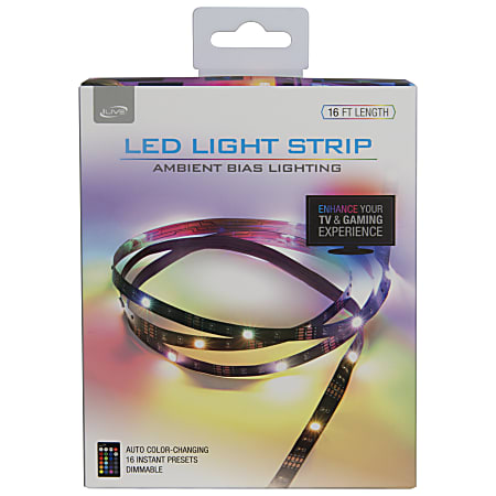 iLive 80-LED Light Strip, 16', IAT151B