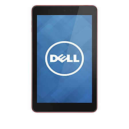 Dell™ Venue 8 Tablet, 8" Screen, 2GB Memory, 32GB Storage, Android 4.2 Jelly Bean, Red