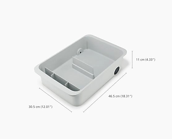 Joseph Joseph Large Kitchen Storage Caddy, Stone, Total Qty 1