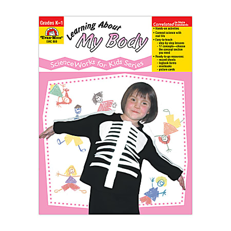 Evan-Moor® ScienceWorks For Kids, Learning About My Body, Grades K-1