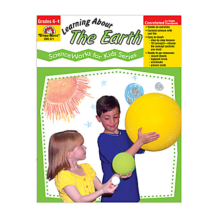 Evan-Moor® ScienceWorks For Kids, Learning About the Earth, Grades K-1
