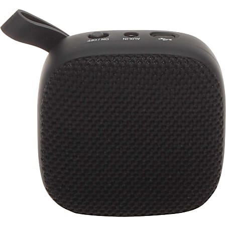 JVC Portable Bluetooth Speaker System - Black - Surround Sound - Battery Rechargeable - USB