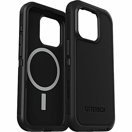 OtterBox iPhone 15 Pro Defender XT Smartphone Case With Magsafe, For Apple iPhone 15 Pro, Black