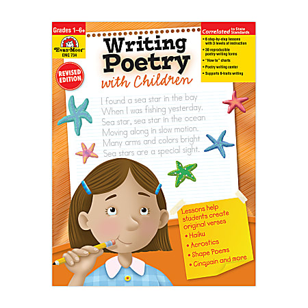 Evan-Moor® Writing Poetry With Children, Grades 1-6