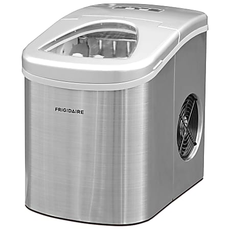Frigidaire 26-Lb Stainless-Steel Countertop Ice Maker, Silver