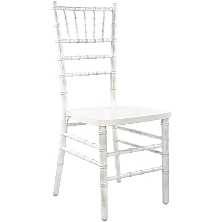 Flash Furniture Advantage Wood Chiavari Chair, Lime Wash