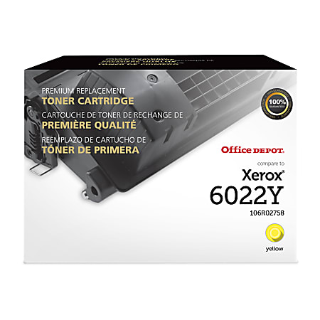 Office Depot® Remanufactured Yellow Toner Cartridge Replacement For Xerox® 6022, OD6022Y