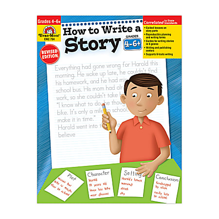 Evan-Moor® How To Write A Story, Grades 4-6