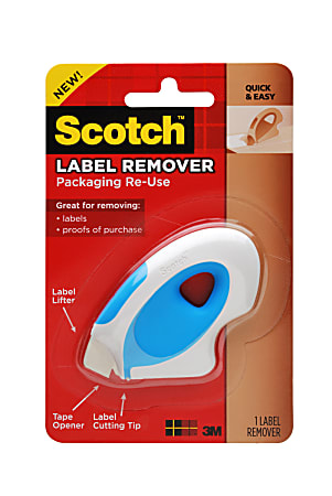 Scotch Label Remover Manual Blue - Office Depot