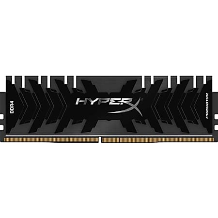 HyperX Predator - DDR4 - kit - 64 GB: 4 x 16 GB - DIMM 288-pin - 3333 MHz / PC4-26600 - CL16 - 1.35 V - unbuffered - non-ECC - black