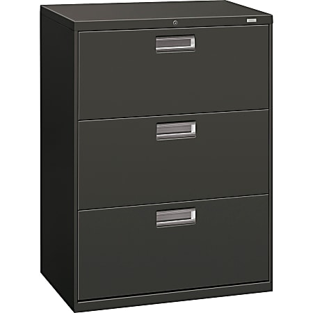 Three drawer file shop cabinet with lock