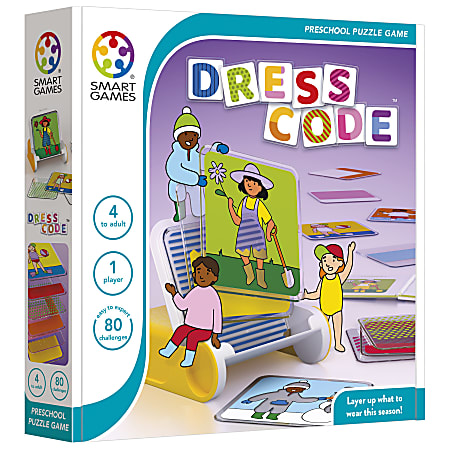 SmartGames Dress Code Puzzle Game