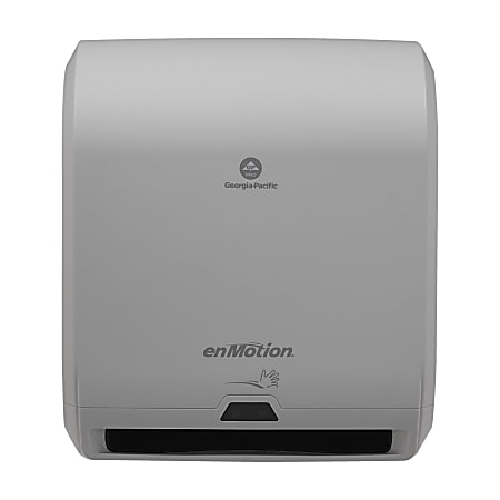 enMotion® 10" Automated Touchless Paper Towel Dispenser, 59460A, 17.3”H x 14.7”W x 9.5”D, Gray, 1 Dispenser