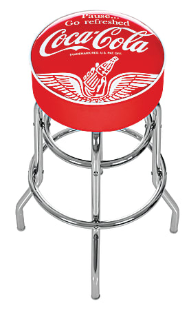 Coca-Cola® Bar Stool, Wings, Red