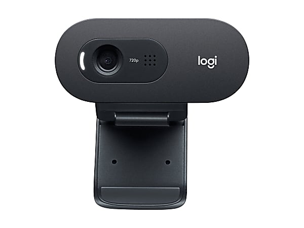 Logitech C505e - Webcam - color - 720p - fixed focal - audio - USB