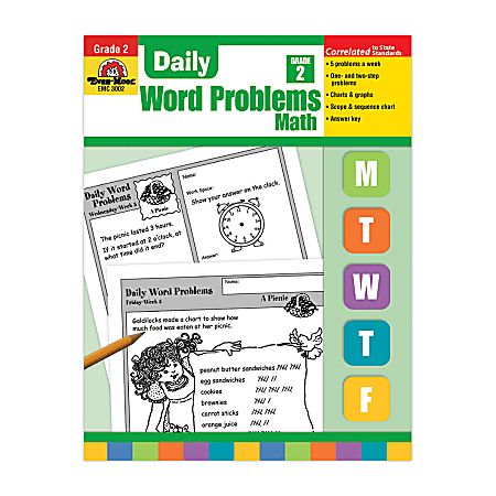 Evan-Moor® Daily Word Problems, Grade 2