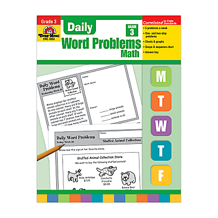 Evan-Moor® Daily Word Problems, Grade 3