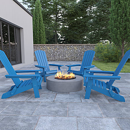 Poly resin folding adirondack chairs clearance
