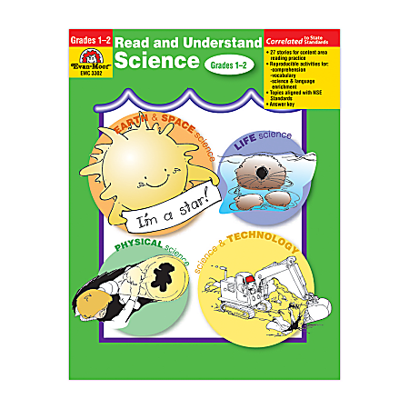 Evan-Moor® Read And Understand Science, Grades 1-2