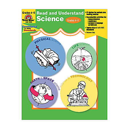 Evan-Moor® Read And Understand Science, Grades 4-6