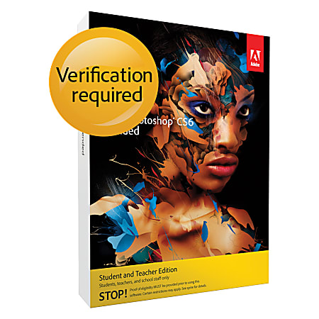 【翌日発送可能】 Adobe Photoshop Edition Teacher and Student Extended CS6 その他