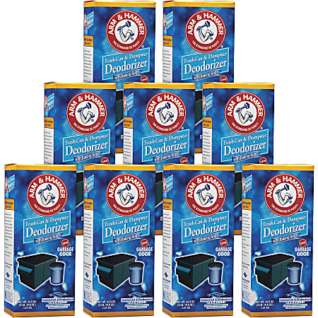 Arm & Hammer® Original Trash Can And Dumpster Deodorizer, 42.6 Oz Bottle, Case Of 9