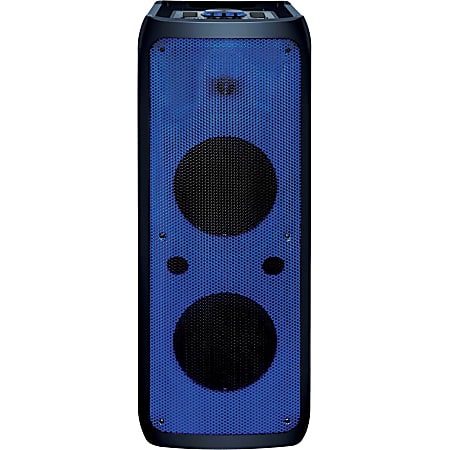 IQ Sound Portable Bluetooth Speaker System 60 W RMS Black 40 Hz to