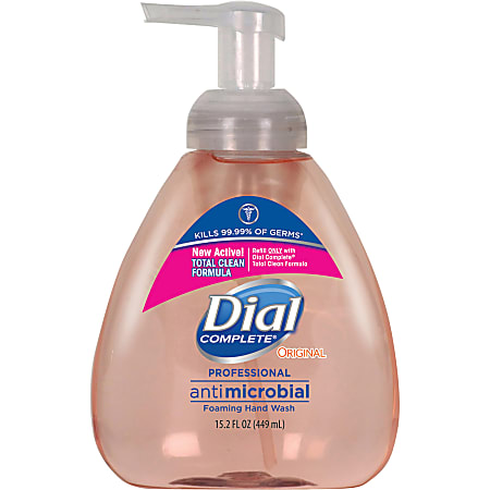 Dial Complete Antibacterial Foam Hand Wash Soap Original Scent 15.2 Oz ...